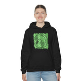 Vintage Green Glitter Dots - Cymbals - Hoodie