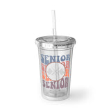 Senior Retro - Color Guard - Suave Acrylic Cup