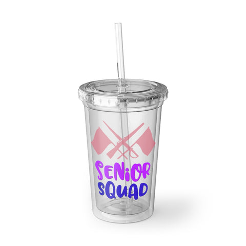 Senior Squad - Color Guard - Suave Acrylic Cup