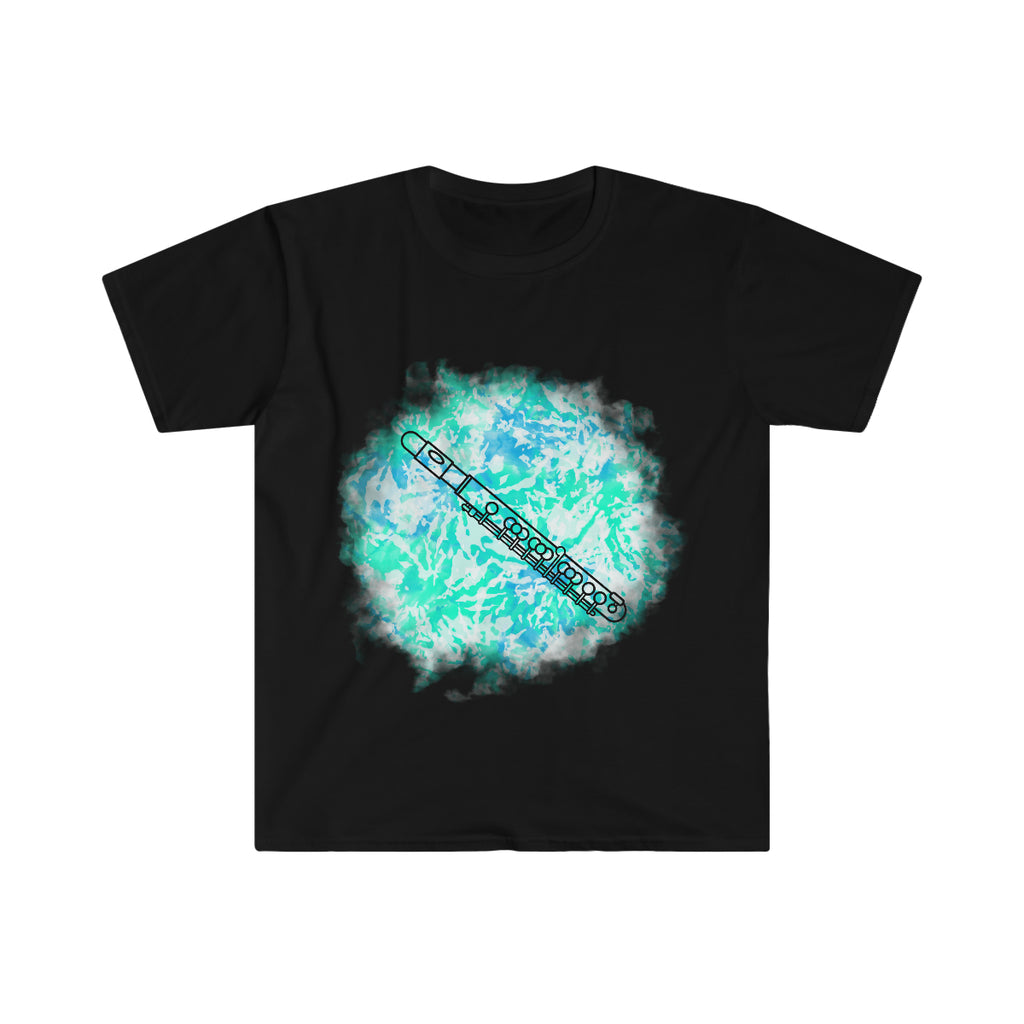 Vintage Turquoise Cloud - Piccolo - Unisex Softstyle T-Shirt