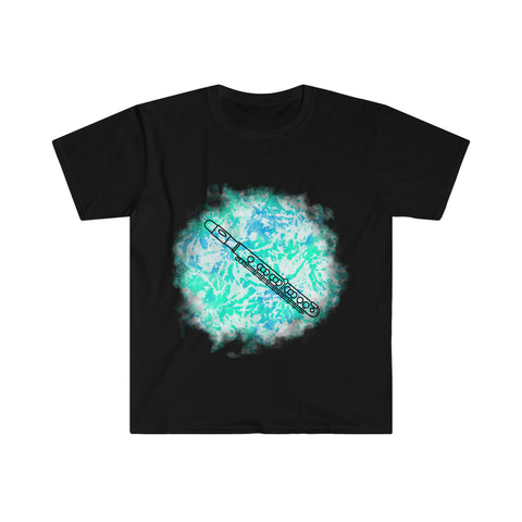 Vintage Turquoise Cloud - Piccolo - Unisex Softstyle T-Shirt