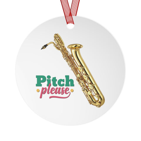 [Pitch Please] Baritone Saxophone - Metal Ornament
