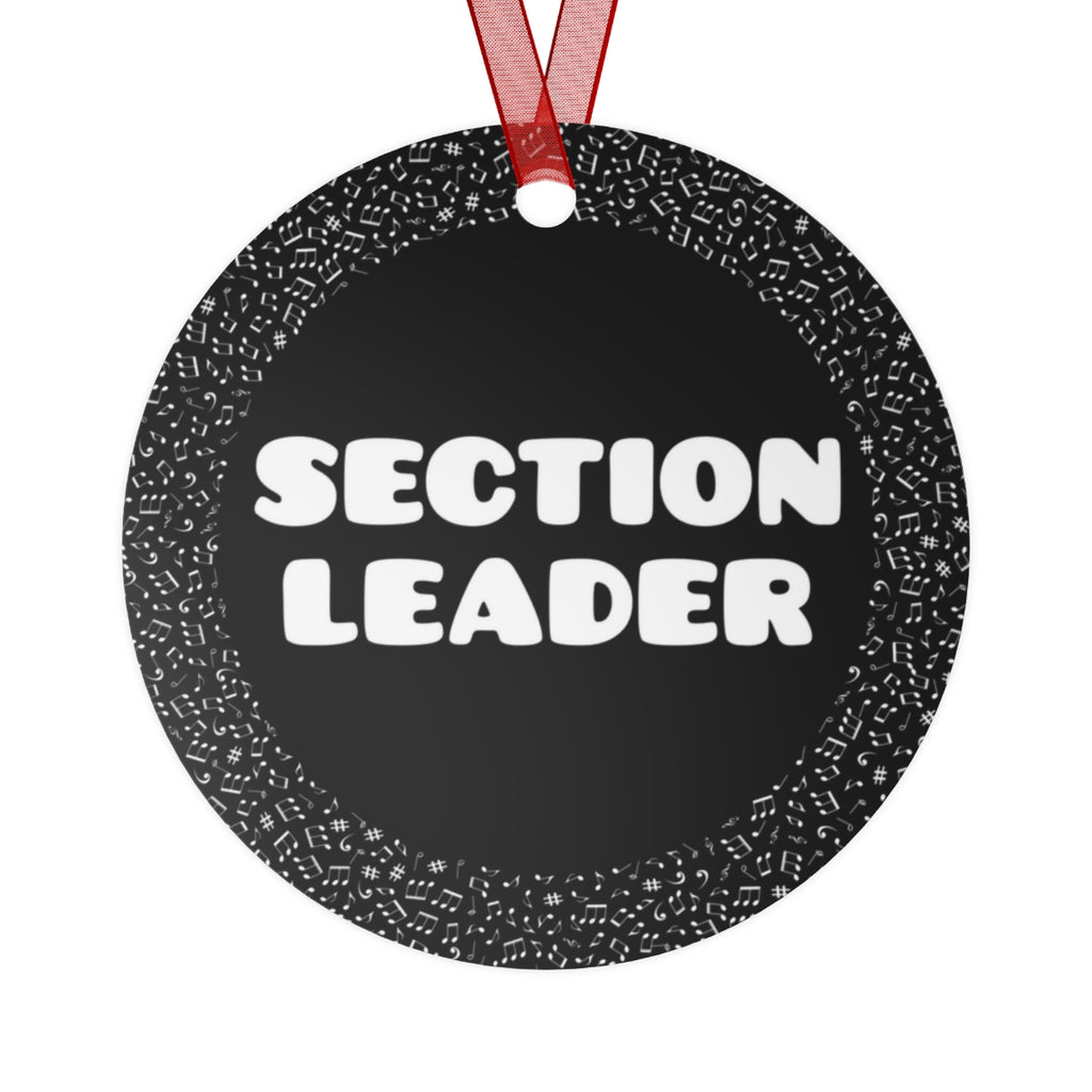 Section Leader - Puffy - Metal Ornament