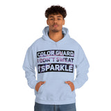 Color Guard - I Don't Sweat, I Sparkle - Hoodie