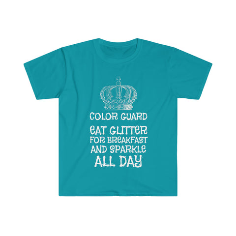 Color Guard - Eat Glitter - Unisex Softstyle T-Shirt
