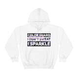 Color Guard - I Don't Sweat, I Sparkle - Hoodie
