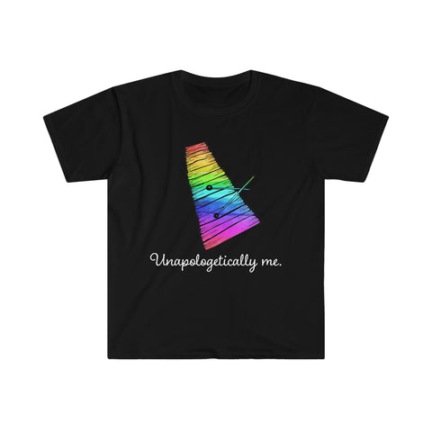 Unapologetically Me - Rainbow - Xylophone/Marimba - Unisex Softstyle T-Shirt
