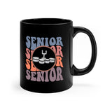 Senior Retro - Quads/Tenors - 11oz Black Mug