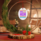 Band Mom - Superpower - Metal Ornament