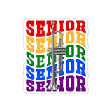 Senior Rainbow - Trumpet - Kiss-Cut Stickers