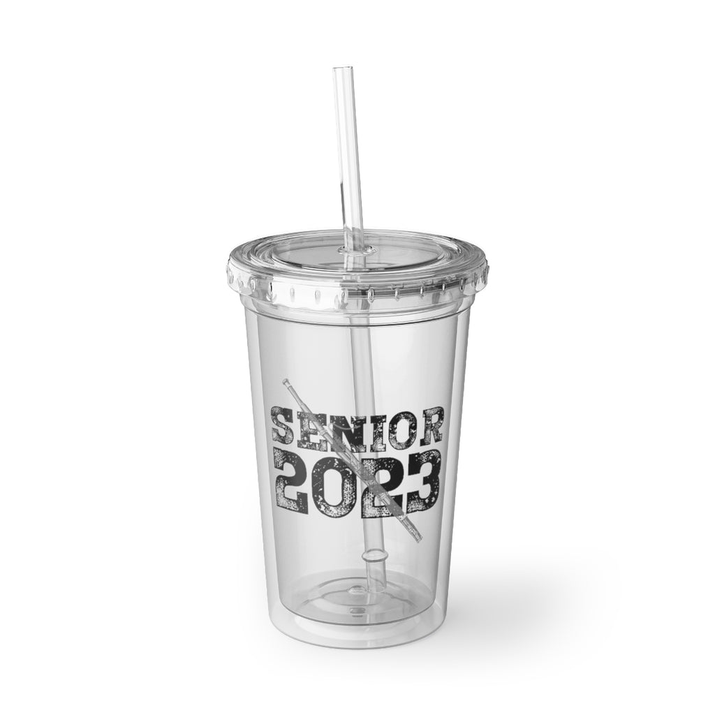 Senior 2023 - Black Lettering - Bassoon - Suave Acrylic Cup