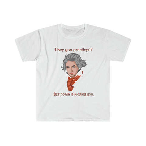 Beethoven Is Watching You - Unisex Softstyle T-Shirt