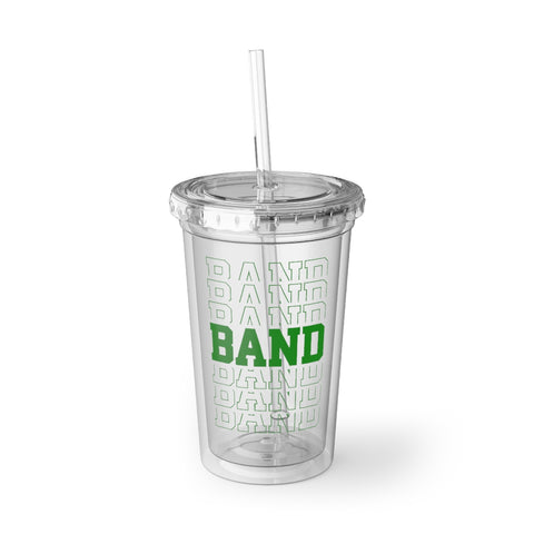 Band - Retro - Green - Suave Acrylic Cup