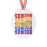 Senior Rainbow - Color Guard 2 - Metal Ornament