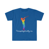 Unapologetically Me - Rainbow - Trombone Player - Unisex Softstyle T-Shirt