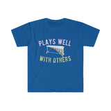 Plays Well With Others - Marimba - Unisex Softstyle T-Shirt