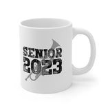 Senior 2023 - Black Lettering - Trumpet - 11oz White Mug