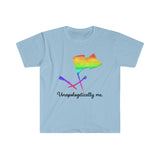 Unapologetically Me - Rainbow - Color Guard 1 - Unisex Softstyle T-Shirt