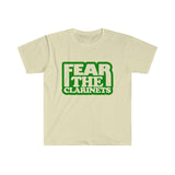 Fear The Clarinets - Green - Unisex Softstyle T-Shirt