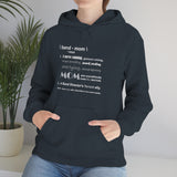 Band Mom Definition - Silver - Hoodie