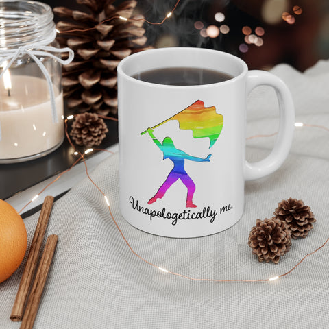 Unapologetically Me - Rainbow - Color Guard 3 - 11oz White Mug