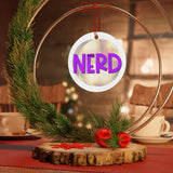 Band Nerd - Cymbals - Metal Ornament