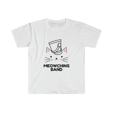 Meowching Band 2 - Unisex Softstyle T-Shirt