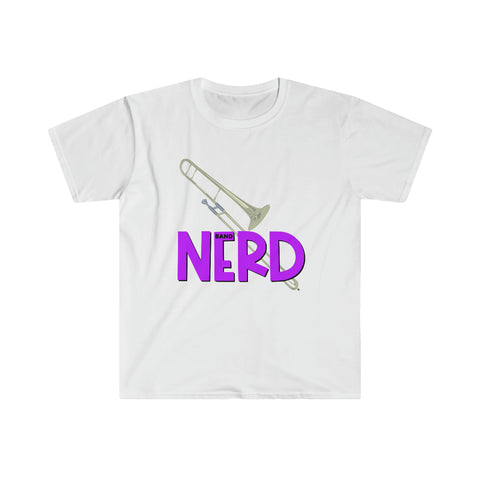 Band Nerd - Trombone - Unisex Softstyle T-Shirt