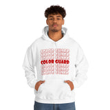 Color Guard - Retro - Red - Hoodie