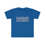 Marching Band Director - Gray Notes - Unisex Softstyle T-Shirt