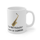Instrument Chooses - Alto Sax - 11oz White Mug