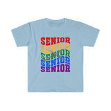 Senior Rainbow - Flute - Unisex Softstyle Tee