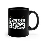 Senior 2023 - White Lettering - Oboe - 11oz Black Mug