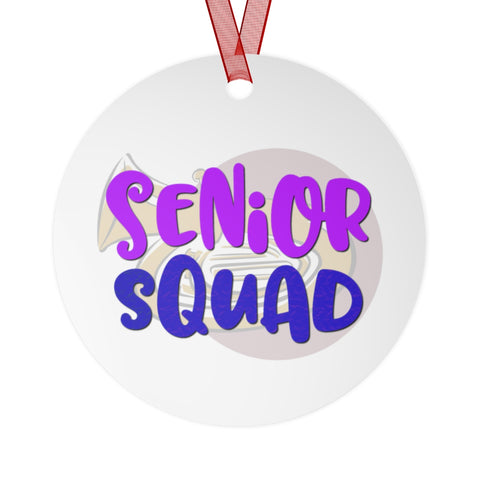 Senior Squad - Tuba - Metal Ornament