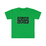 Senior 2023 - Black Lettering - Color Guard 3 - Unisex Softstyle T-Shirt