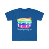 Unapologetically Me - Rainbow - Snare Drum - Unisex Softstyle T-Shirt
