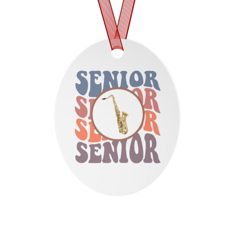 Senior Retro - Tenor Sax - Metal Ornament