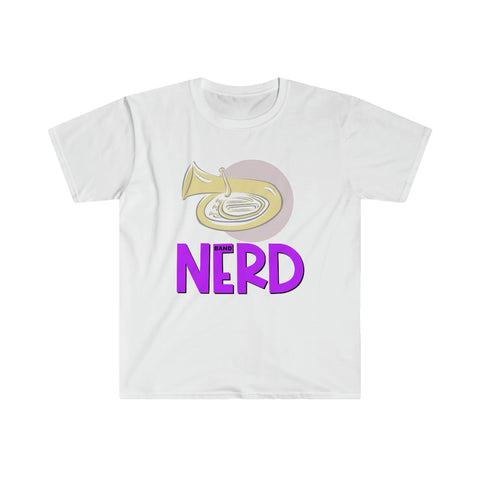 Band Nerd - Tuba - Unisex Softstyle T-Shirt