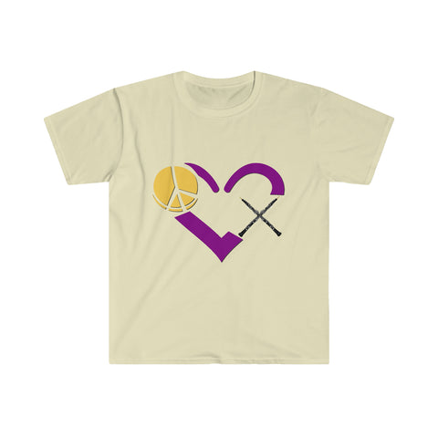 Peace, Love, Oboe - Unisex Softstyle T-Shirt