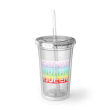 Color Guard  Queen - Rainbow - Suave Acrylic Cup
