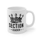 Section Leader - Crown 4 - 11oz White Mug