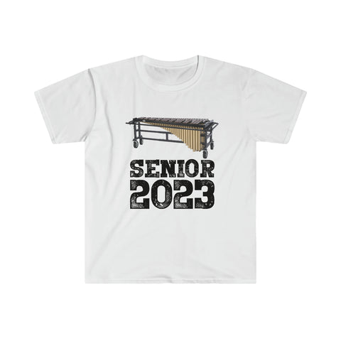 Senior 2023 - Black Lettering - Marimba - Unisex Softstyle T-Shirt