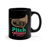 Pitch Please - Baritone - 11oz Black Mug