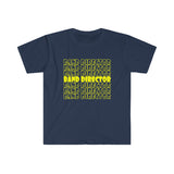 Band Director - Yellow - Unisex Softstyle T-Shirt