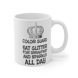 Color Guard - Eat Glitter 5 - 11oz White Mug