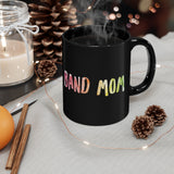 Marching Band Mom - Watercolor - 11oz Black Mug