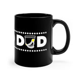 Band Dad - Shako 2 - 11oz Black Mug