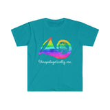 Unapologetically Me - Rainbow - French Horn - Unisex Softstyle T-Shirt