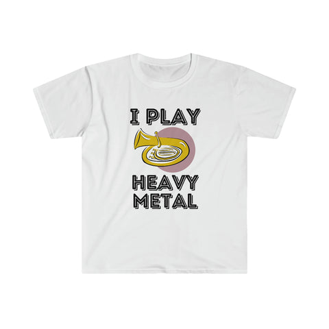 Tuba - Heavy Metal - Unisex Softstyle T-Shirt