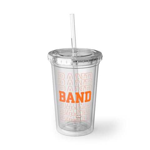 Band - Retro - Orange - Suave Acrylic Cup